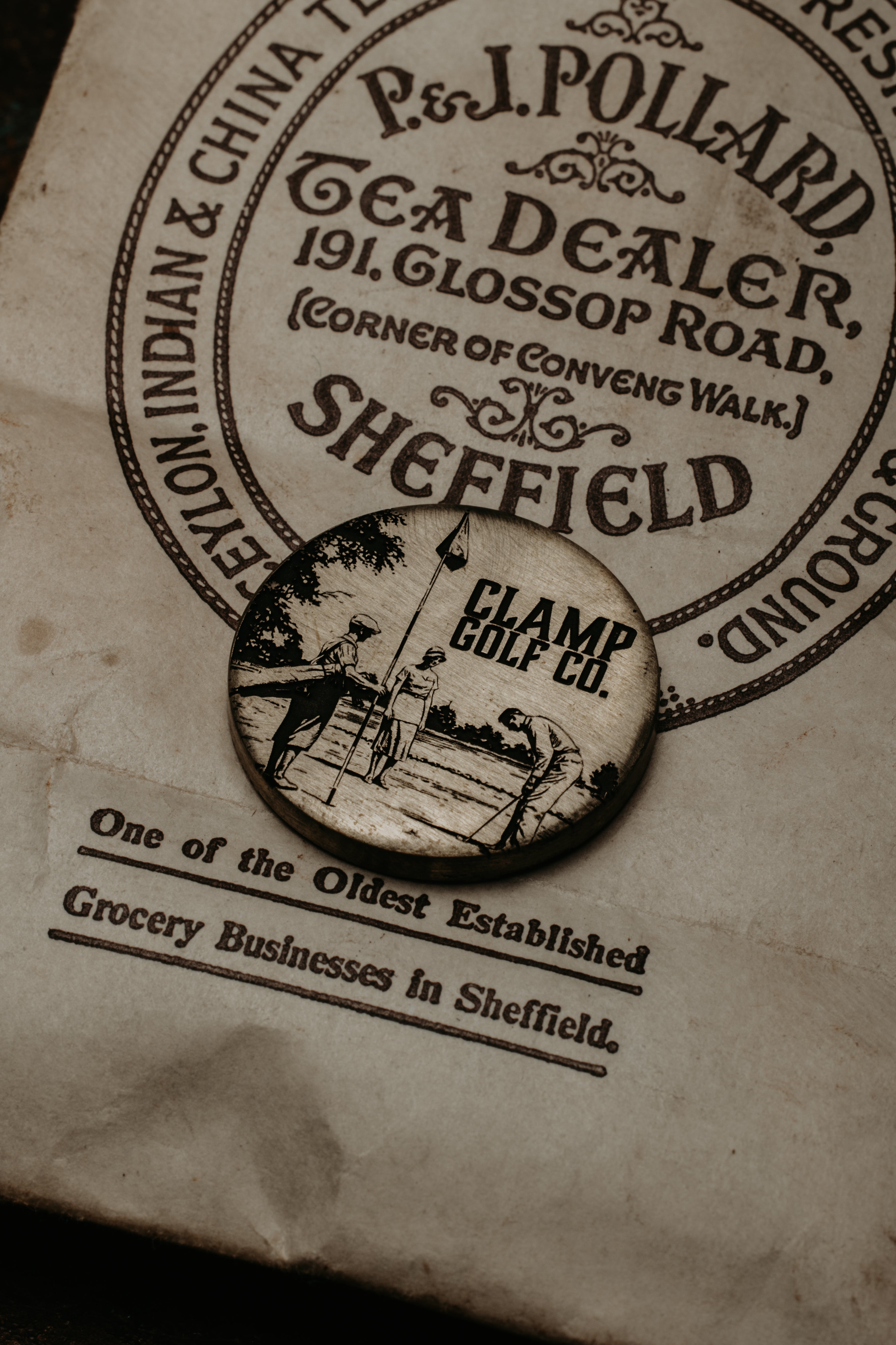 Clamp Golf Co. ball marker