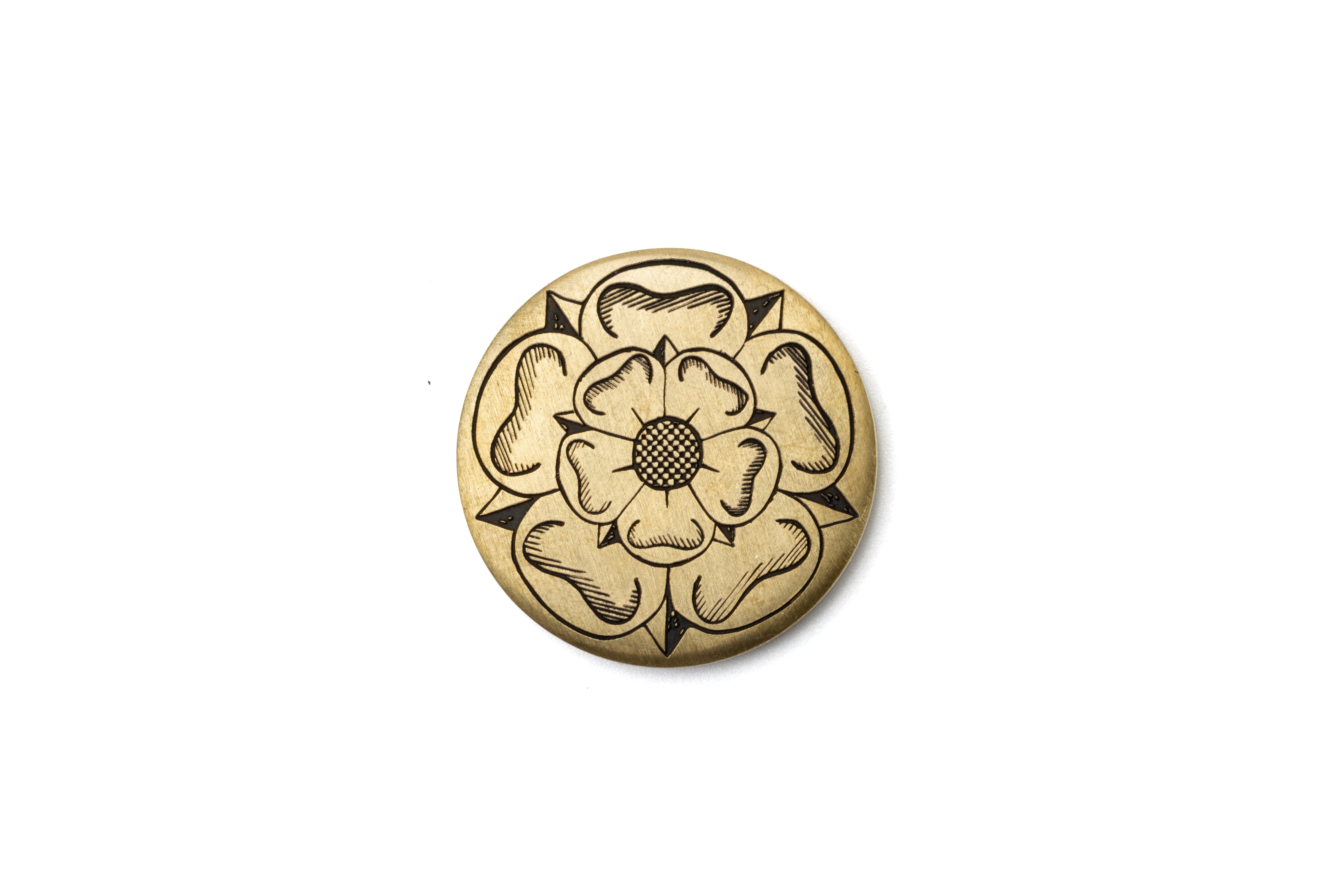 Yorkshire rose ball marker